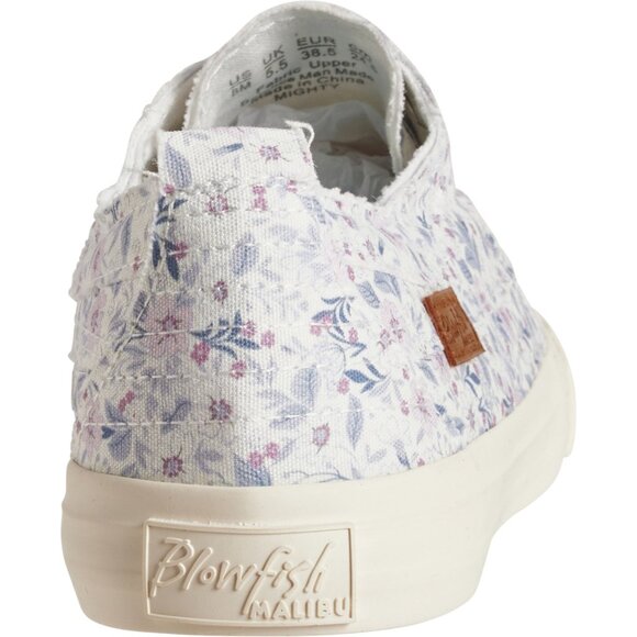 NEW Blowfish Mighty Canvas Sneakers For Women in White Blue Multi 253 - Picture 6 of 7